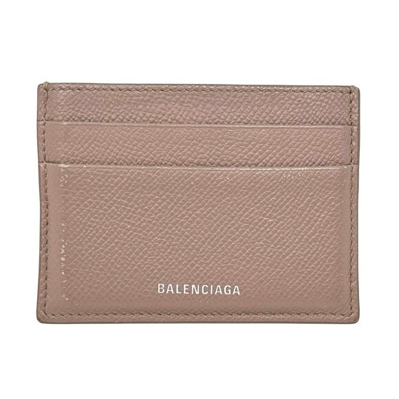 Balenciaga Beige Cardholder Wallet - Picture 1 of 13
